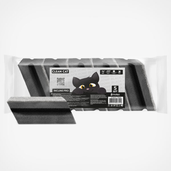 ГУБКИ "CLEAN CAT BH INCLINE PRO" 5 ШТ., 1/36/972